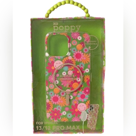 POPPY NEW IN BOX HARD SHELL FOR IPHONE CASE 13/12 PRO MAX  MAGSAFE - Picture 3 of 7